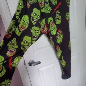 Zombie Goth Leggings 4X NWOT